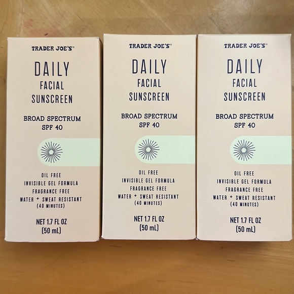 Skincare Trader Joes Daily Facial Sunscreen Poshmark